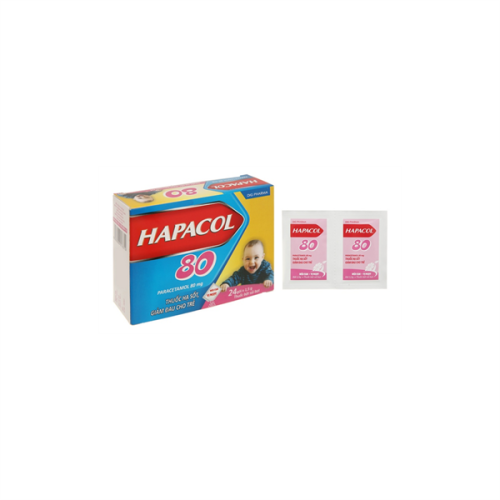 Hapacol 80 (T/144H/24g) DHG(TT) (HỘP)