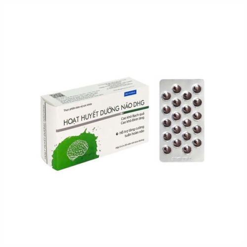Hoạt huyết dưỡng não DHG (T/96H/100v) (HỘP)