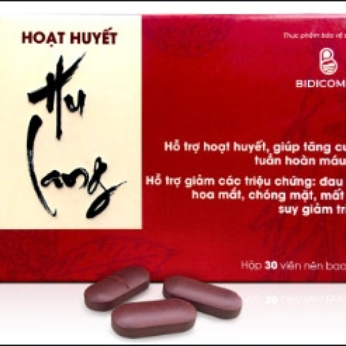 Hoạt huyết hu lang Bidicomed (H/30v) (HỘP)