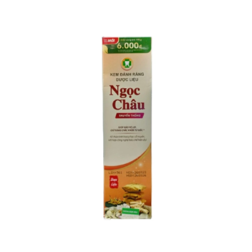 Kem Đánh Răng Ngọc Châu Hoa Linh (Tuýp/170gr)(Lớn)(TT) (TUÝP)