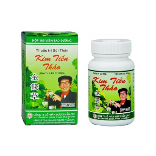 Kim Tiền Thảo Opc (Bao Đường) (T/72H/100v) (HỘP)
