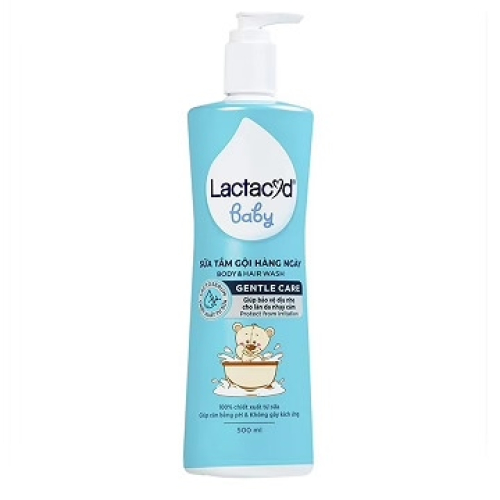 Lactacyd Baby Gentle Care Sanofi (C/500ml) (CHAI)