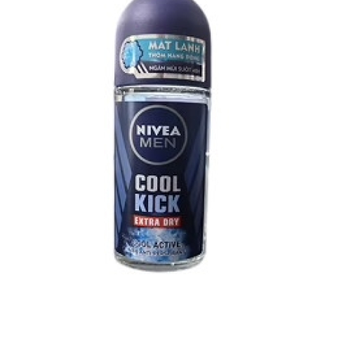 Lăn Khử Mùi Cool Kick Nivea Men (C/50ml) (Nam) (CHAI)