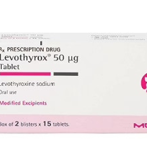 Levothyrox Levothyroxin 50µg Merck (H/30v) (HỘP)