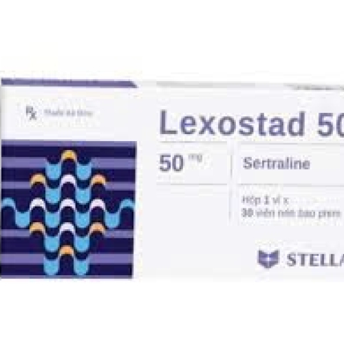 Lexostad sertraline 50mg stella (h/30v nén) (HỘP)
