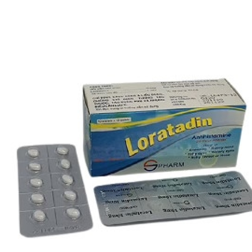 Loratadin 10mg S.Pharm (Hộp/100 Viên Nén) (HỘP)