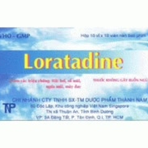 Loratadine Thành Nam (H/100v) (HỘP)