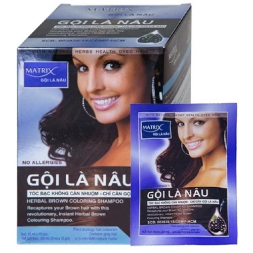 Matrix Gội Là Nâu Contraco (H/10g) (HỘP)
