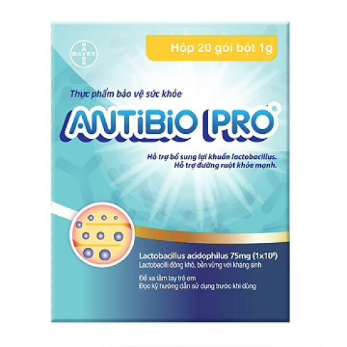 Men Vi Sinh Antibio Pro Bayer (H/20g/1gr) (HỘP)