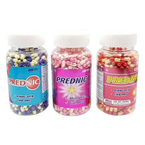 Prednic 0.5mg Nic Pharma (C/500v) (CHAI)