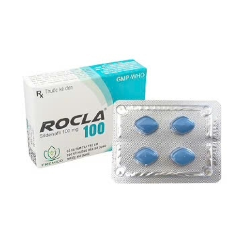 Rocla 100 Sildenafil 100mg Fremed (H/4v) (HỘP)