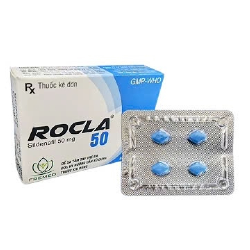 Rocla 50 Sildenafil 50mg Fremed (H/4v) (HỘP)