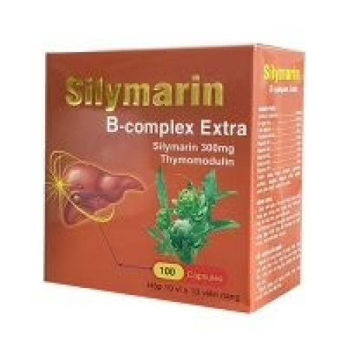 Silymarin B-Complex Extra Mediusa (Hộp/100viên Nang) (Nâu) (HỘP)