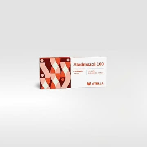 Stadmazol Clotrimazol 100mg Stella (H/6v) (HỘP)