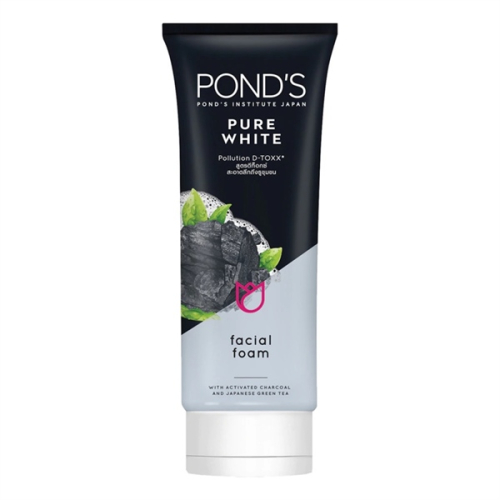 Sữa rửa mặt Pond’s Pure White Pollution D-Toxx Facial Foam 100g (TUÝP)