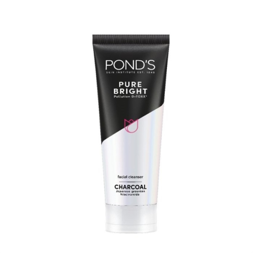 Sữa rửa mặt sạch sâu Detox Ponds Pure Bright Ponds Pollution Detox 100g (TUÝP)