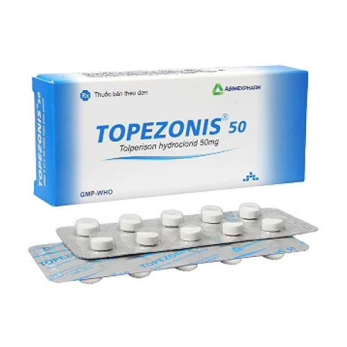 Topezonis Tolperison 50mg Agimexpharm (H/30v) (HỘP)