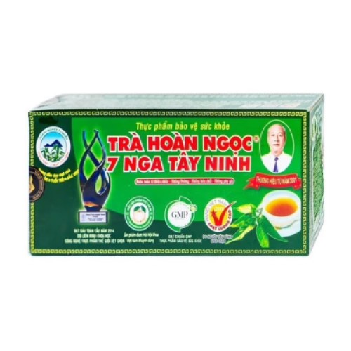 Trà Hoàn Ngọc 7 Nga Tây Ninh (H/30g) (Xanh) (Hộp 30 gói/120g)
