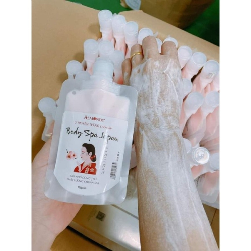 Ủ trắng body Nhật (nhỏ) (kèm quà tặng)