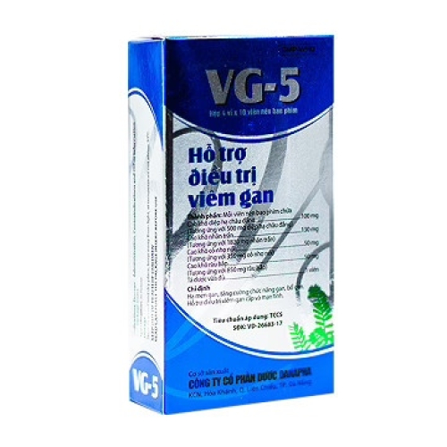 Viêm Gan Vg-5 - Danapha (L/40v) (HỘP)