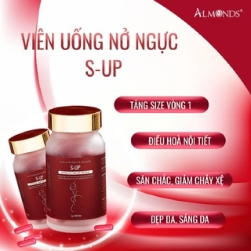 Viên uống nở ngực S-UP (kèm quà tặng)