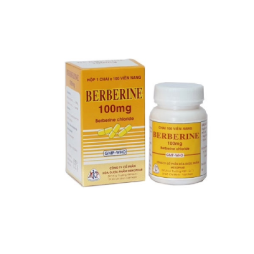 Berberine 100mg Mekophar (T/96C/100v) (CHAI)