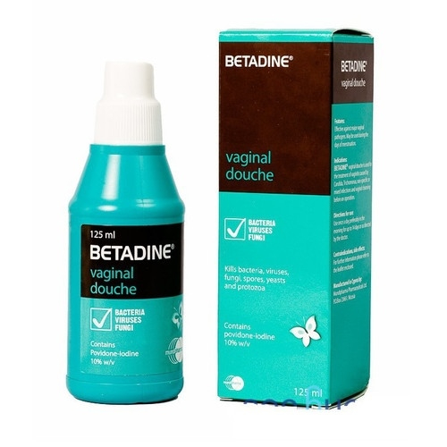 Betadine Phụ Khoa Vaginal Douche - Mundipharma (C/125ml) (CHAI)