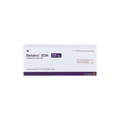 Betaloc Zok 25mg Astrazeneca (H/14v) (HỘP)