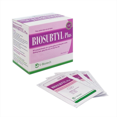 Biosubtyl plus V-Biotech H/25 gói (HỘP)