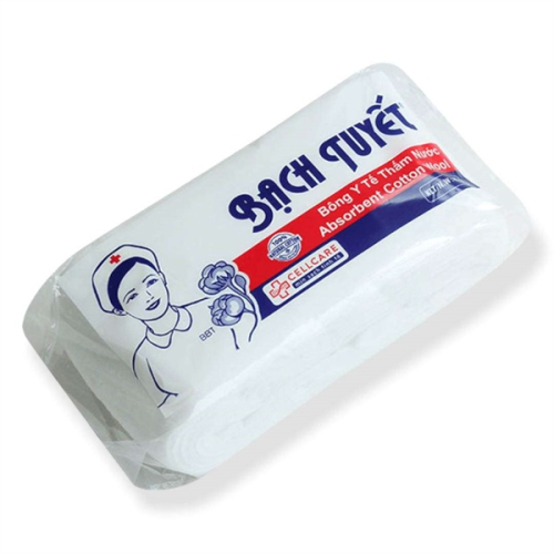 Bông y tế Bạch Tuyết 10gr (lốc 25gói) (BỊCH)