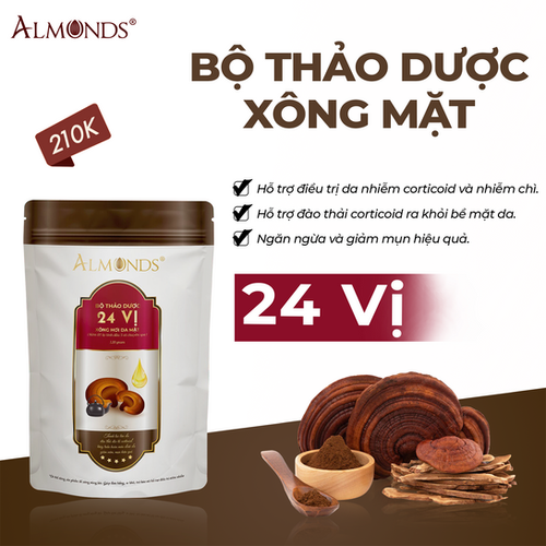 Bột xông mặt 24 vị (kèm quà tặng)