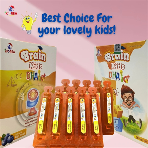 Brain Kids DHA (H/20 ống) Korea* (HỘP)