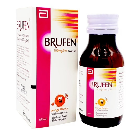 Brufen Syrup Ibuprofen 100mg/5ml Abbott (C/60ml) (CHAI)