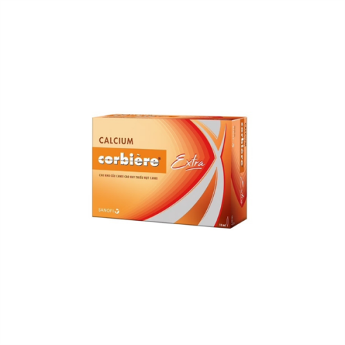 Calcium Corbiere Extra Sanofi (T/20Hộp/30ống/10ml)(TT) (Hộp)
