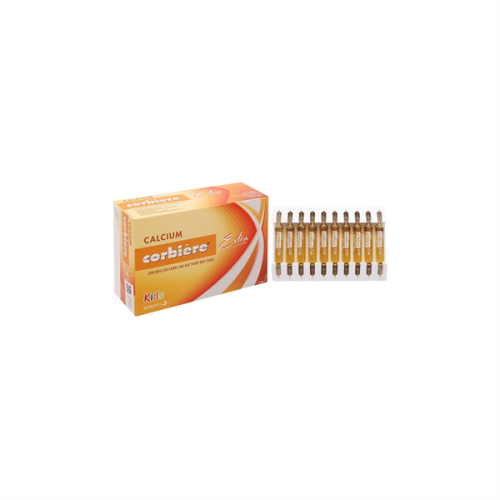 Calcium Corbiere Kids Extra Sanofi (Hộp/30ống/5ml) (HỘP)