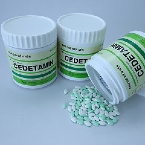 Cedetamin (Betame+Dexchlo)Khapharco Nhiều Màu (C/500v Nén) (CHAI)