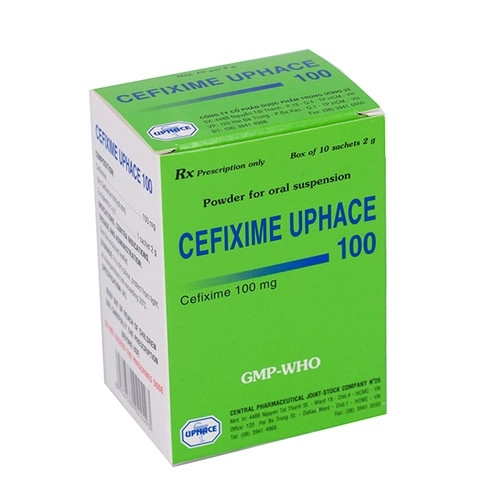 Cefixime 100mg Uphace (H/10g) (HỘP)