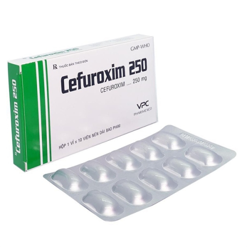 Cefuroxim 250mg Pharimexco (H/10v)(TT) (HỘP)