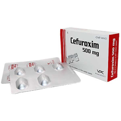 Cefuroxim 500mg Pharimexco (H/10v)(TT) (HỘP)