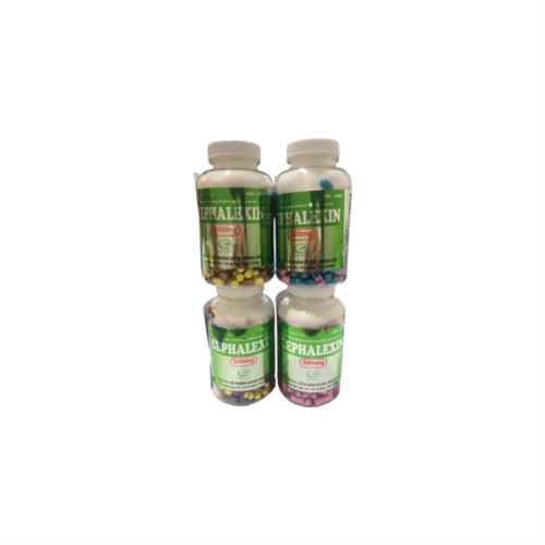 Cephalexin 500mg Màu Ngẫu Nhiên Minh Hải MIPHARCO (C/200v) (CHAI)