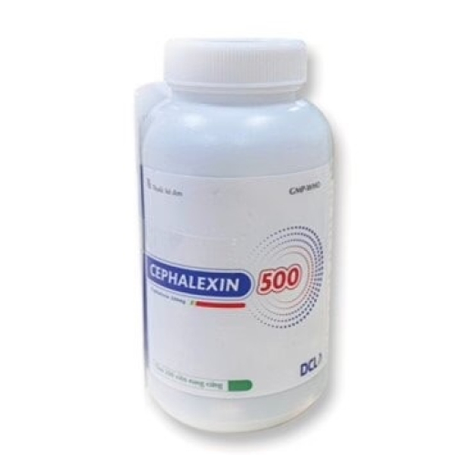 Cephalexin 500mg Pharimexco (C/200v) (Chai 200 viên)