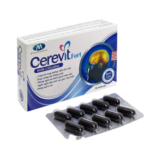 Cerevit Fort Megapharco (H/30v) (HỘP)