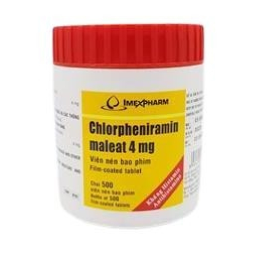 Chlorpheniramin 4mg Imexpharm C/500v (CHAI)