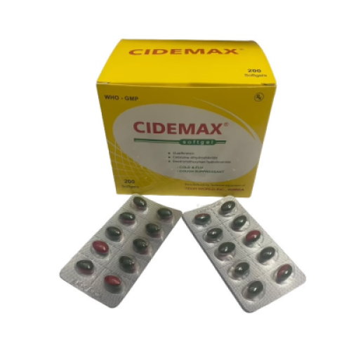 Cidemax Usa-Nic Pharma (Hộp/200 Viên Nang) (HỘP)