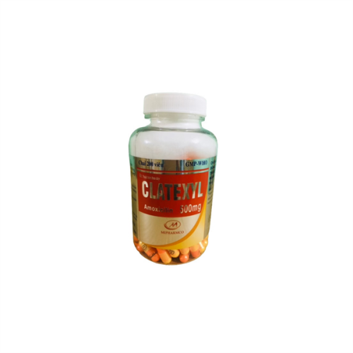 Clatexyl Amoxicilin 500mg Minh Hải (C/200v) (CHAI)