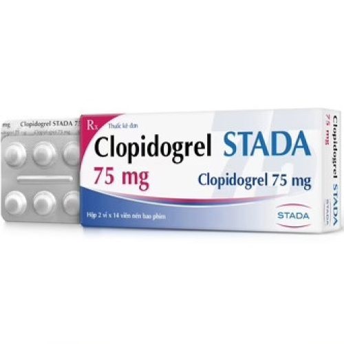 Clopidogrel 75mg Stada (H/28v) (HỘP)