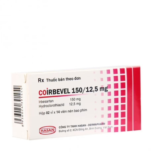 Coirbevel 150/12.5mg Hasan (H/28v) (HỘP)