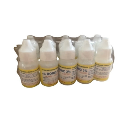 Cồn Boric 3% Nam Việt (Lốc/10c/10ml) (LỐC)