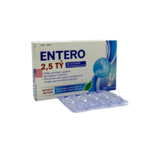 Entero 2,5 Tỷ Mediphar (H/20o/5ml) (HỘP)
