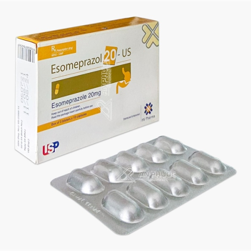 Esomeprazol 20mg US Pharma(H/30V) (HỘP)